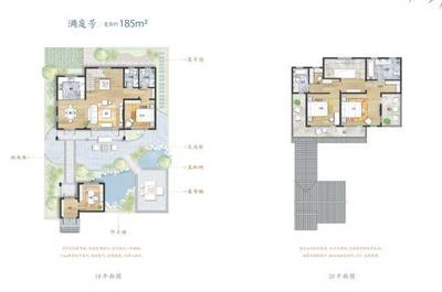 90㎡江南风独栋别墅惊艳岛城！身未行远，仍可寻一处桃花源
